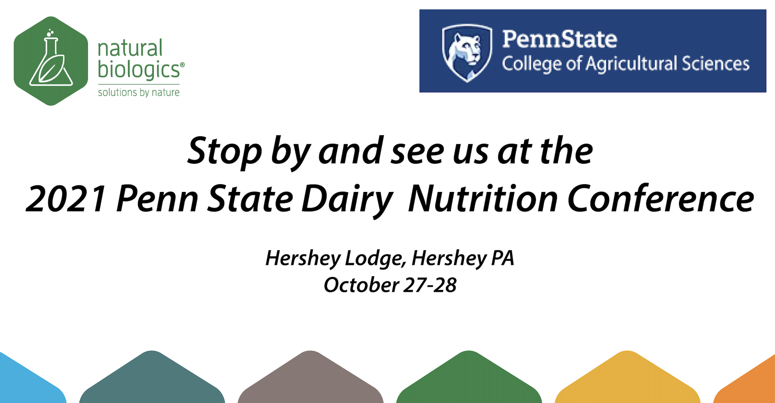 Penn State Dairy Nutrition Conference, Oct 27-28